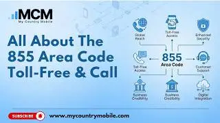 Everything You Need to Know About the 855 Area Code | My Country Mobile
