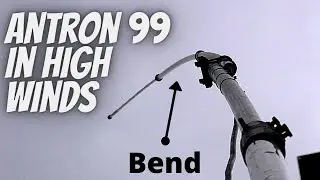 Antron 99 / Solarcon CB antenna bending in high winds