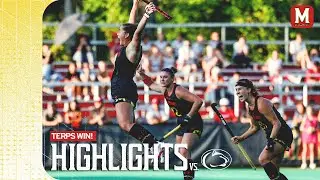 Maryland Field Hockey Highlights | Penn State