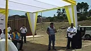 EL ALCALDE PROVINCIAL DE HUAROCHIR&Iacute; LIC.HUGO GONZ&Aacute;LEZ  EN CUCUYA - S.D.OLLEROS  6/03/2016