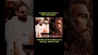 Toxic vs Dhurandhar 2: The Biggest Box Office Clash of 2026 🔥🎬 #dhurandhar #toxic #ranveersingh