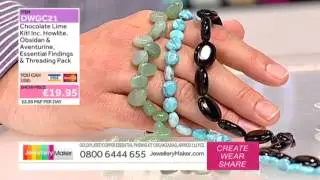 Watermelon Quartz for JewelleryMaker LIVE 21/06/2014