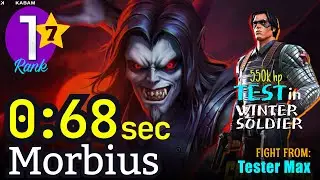 68 sec! MORBIUS 7 Star Rank1 [no-boost] Test in ROL #morbius