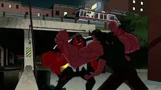 Ben vs Kevin , FourArms vs FourArms , Ben 10 Episode 7