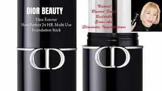 NEW* DIOR FOREVER SKIN PERFECT 24 HR MULTI USE FOUNDATION STICK #newmakeup #foundationreview