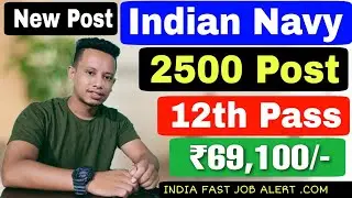 Indian Navy Sailor Recruitment 2021- Apply Online for 2500 SSR & AA Vacancy