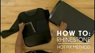 How to Rhinestone a Costume - Hot Fix Method