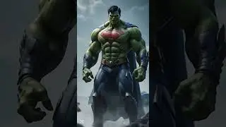 OMEGA TITAN: The ULTIMATE Superhero Fusion! 💀⚡ (Superman + Hulk + Batman)