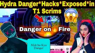 😱Hydra Danger😯*Hacks* Exposed On Stream | Solo 7 Kills Domination in T1 Scrims