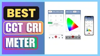 Best Spectrometer Color Illuminometer CCT CRI Light Meter