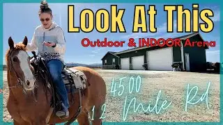 SOLD Indoor Riding Arena and a House!
