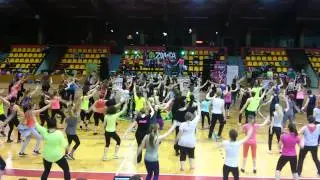 Iza Kin zumba masterclass w Lesznie