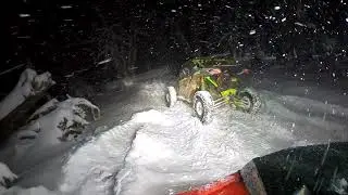 Blue Lake Blizzard Night Ride