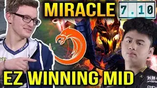 MIRACLE Shadow Fiend vs TNC.Armel Lina in Dota 7.10 Winning Mid is not Enough