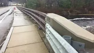 Fish ladder at Taunton&rsquo;s Morey&rsquo;s Bridge dam