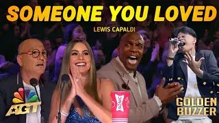 GOLDEN BUZZER AGT : Someone You Loved - Lewis Capaldi Made Jury Shocked With Beautiful Voice