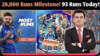 THE KING IS BACK! Virat Kohli 93 vs NZ | Kohli 28,000 Runs Celebration 👑 | IND vs NZ Highlights