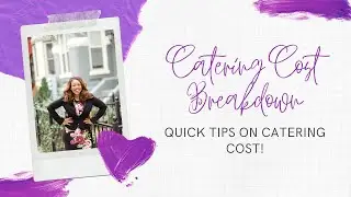 Wedding Catering Cost Breakdown