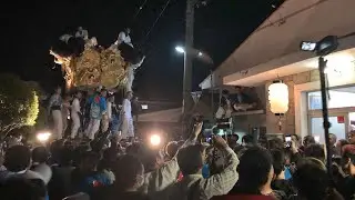 平成30年 町太鼓台 八幡神社いざり～宇高自治会館襲撃  新居浜太鼓祭り 2018/10/18(木)
