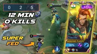 CLAUDE SUPER INTENSE EPIC COMEBACK! | TOP GLOBAL CLAUDE | MLBB