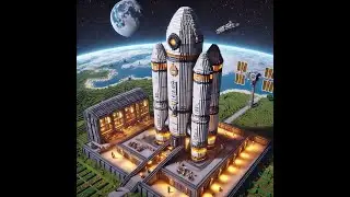 🐦&zwj;🔥Doing mission in Minecraft N.A.S.A Artemis: Rocket Build with 特雷克2m (Trek2m)🐦&zwj;🔥Day 366