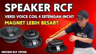 REVIEW SPEAKER TERBARU!! RCF 15P500, VOICE COIL 4 SETENGAH INCH??