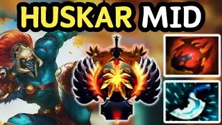 🔥 TOO MUCH FIRE. TOO MUCH DAMAGE. TOO SCARY &mdash; HUSKAR MID 💀 | DOTA 2 🔥