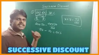 Successive Discount Simple Calculation తెలుగులో