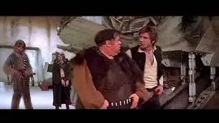 Original Star Wars 1977 Jabba the Hutt Scene 