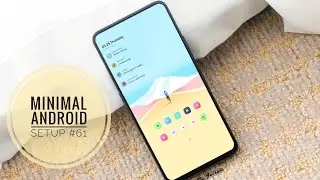 Best Nova Launcher Setup #61 | Bicycle Ride | Minimal Android Setup