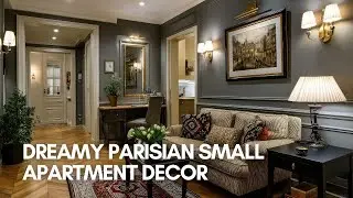 Dreamy Parisian Small Apartment Decor Hacks | Space Saving Interior Design Tips That Wow