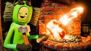 I became a VR blacksmith and made a powerful sword