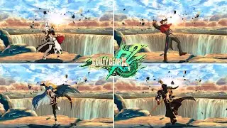 Guilty Gear Xrd Rev 2 - All Throw Clash Animations