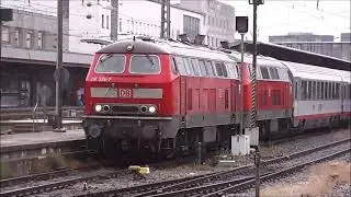 218 326 & 218 495  Ulm Hbf