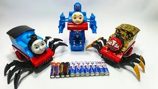 Merakit Kereta Api Monster Train -Thomas and friends-Thomas Robot 