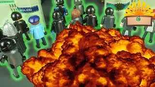 SEK STATION EXPLODIERT! Das wars! Playmobil Film deutsch