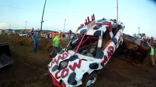 7-22-17 Posey Co Mini Derby - Gopro Footage From The MadCow