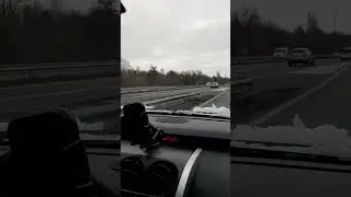Highway driving and many Trailers spotted #Shorts