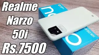 Realme Narzo 50i Unboxing - Best Under 8k ?