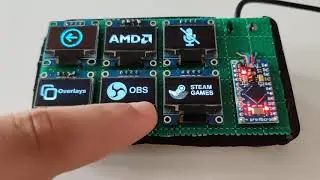 FreeDeck Prototype Demo (DIY Stream Deck)
