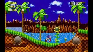 Jugando Sonic 1