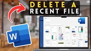 How to Delete a Recent Files List in Microsoft Word | MS Word Tutorial (2025)