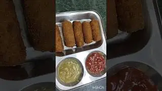 Crispy Bread roll sandwich 🥖🥪😋❣️ #recipe #food #youtubeshorts