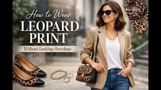 How to Wear Leopard Print Without Looking Overdone