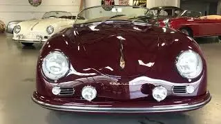 Совершенно новый MERLOT 356 Speedster, построенный компанией Vintage Motorcars of CA, ДОСТУПЕН ДЛ...
