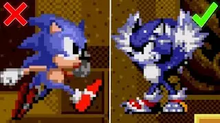 Werehog Sonic in Sonic 1 ~ Sonic 1 mods ~ Gameplay
