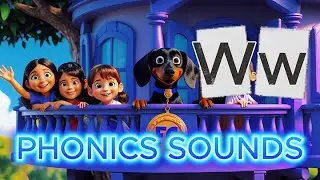 Letter W Song for Kids &ndash; Win, Wet, Wig & Wit &ndash; Learn ABC Alphabet with Fun Music