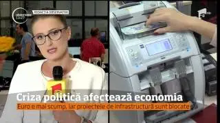 Lupta &icirc;n plan politic din Rom&acirc;nia are efecte economice majore!