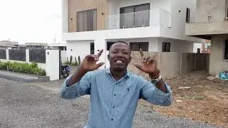 Touring a $170,000 newly built 3 bedrooms at community 24 in Ghana