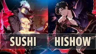 GBVSR: Sushi (Avatar Belial) Vs EGO|hishow (Belial) | High Level Gameplay.